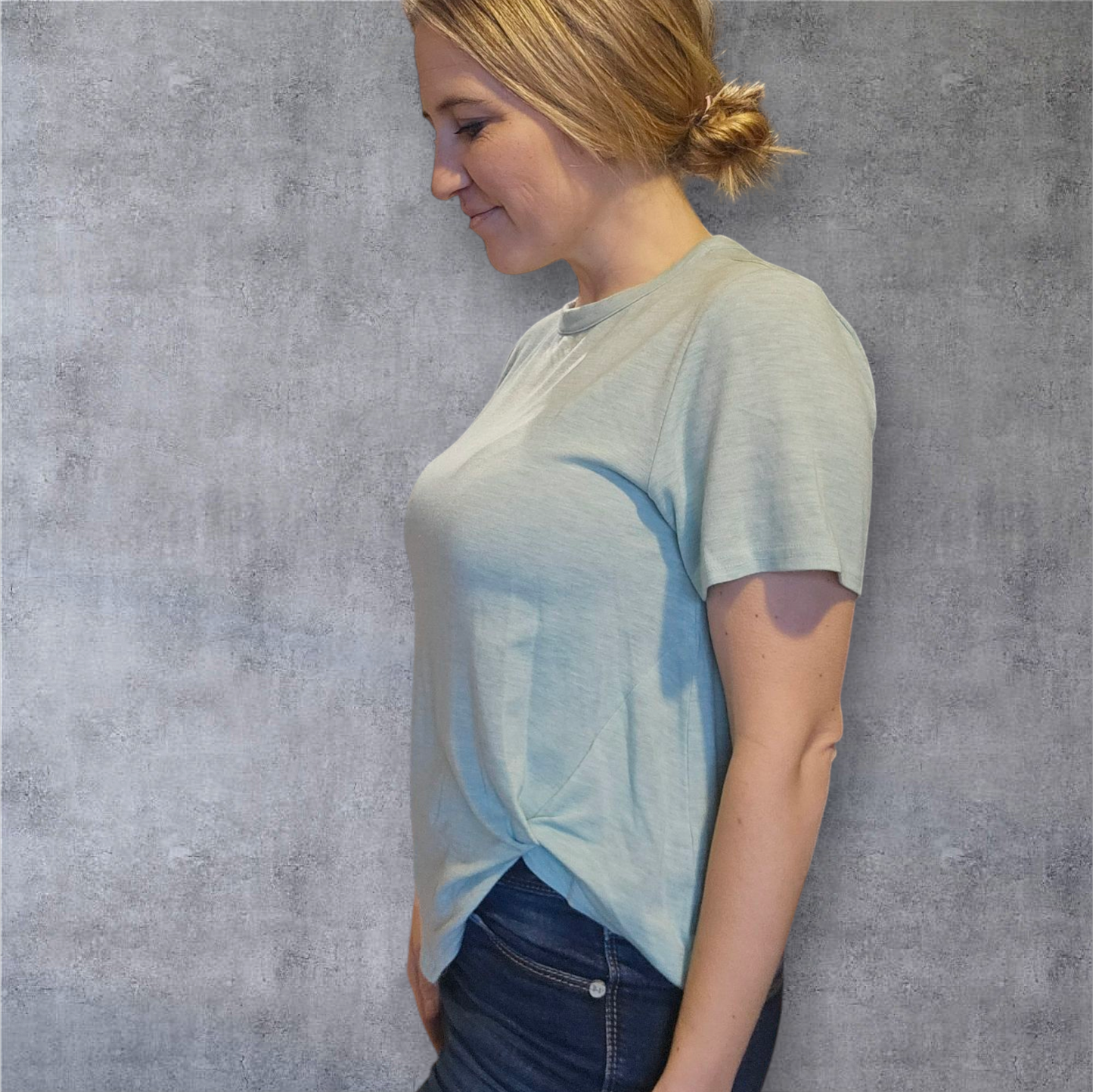 Casual Comfort T-Shirt – Light Blue