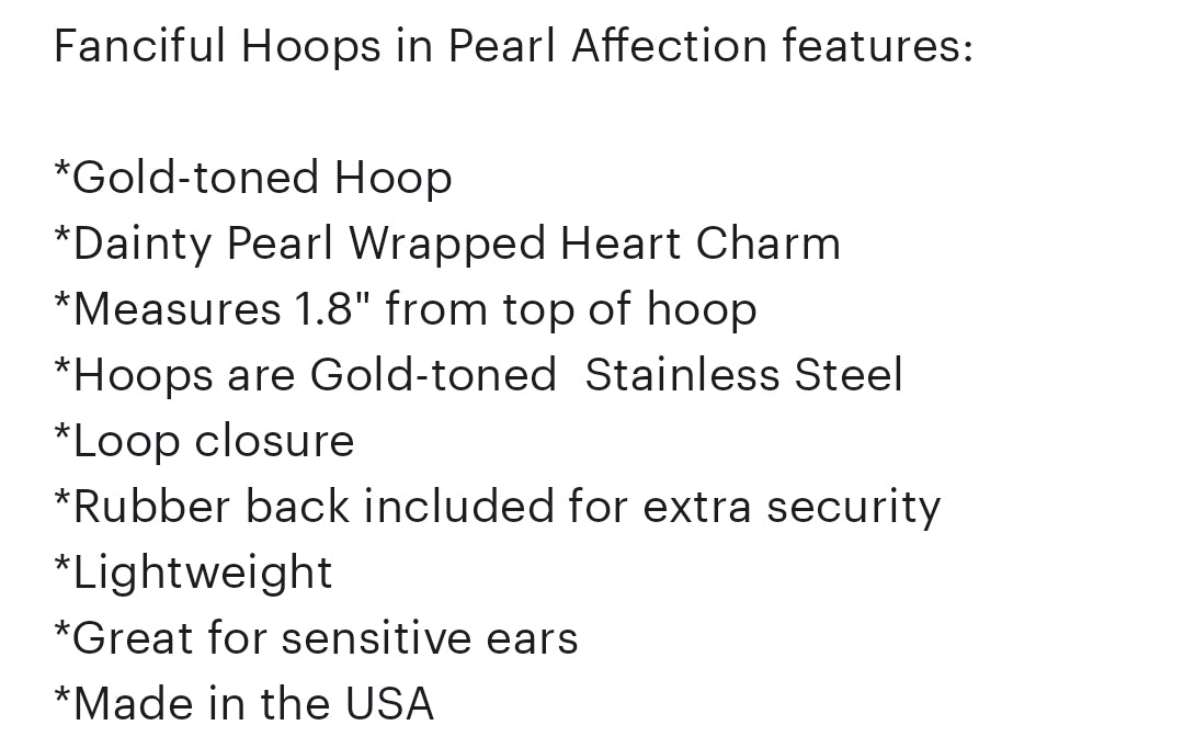 Fanciful Heart Earrings