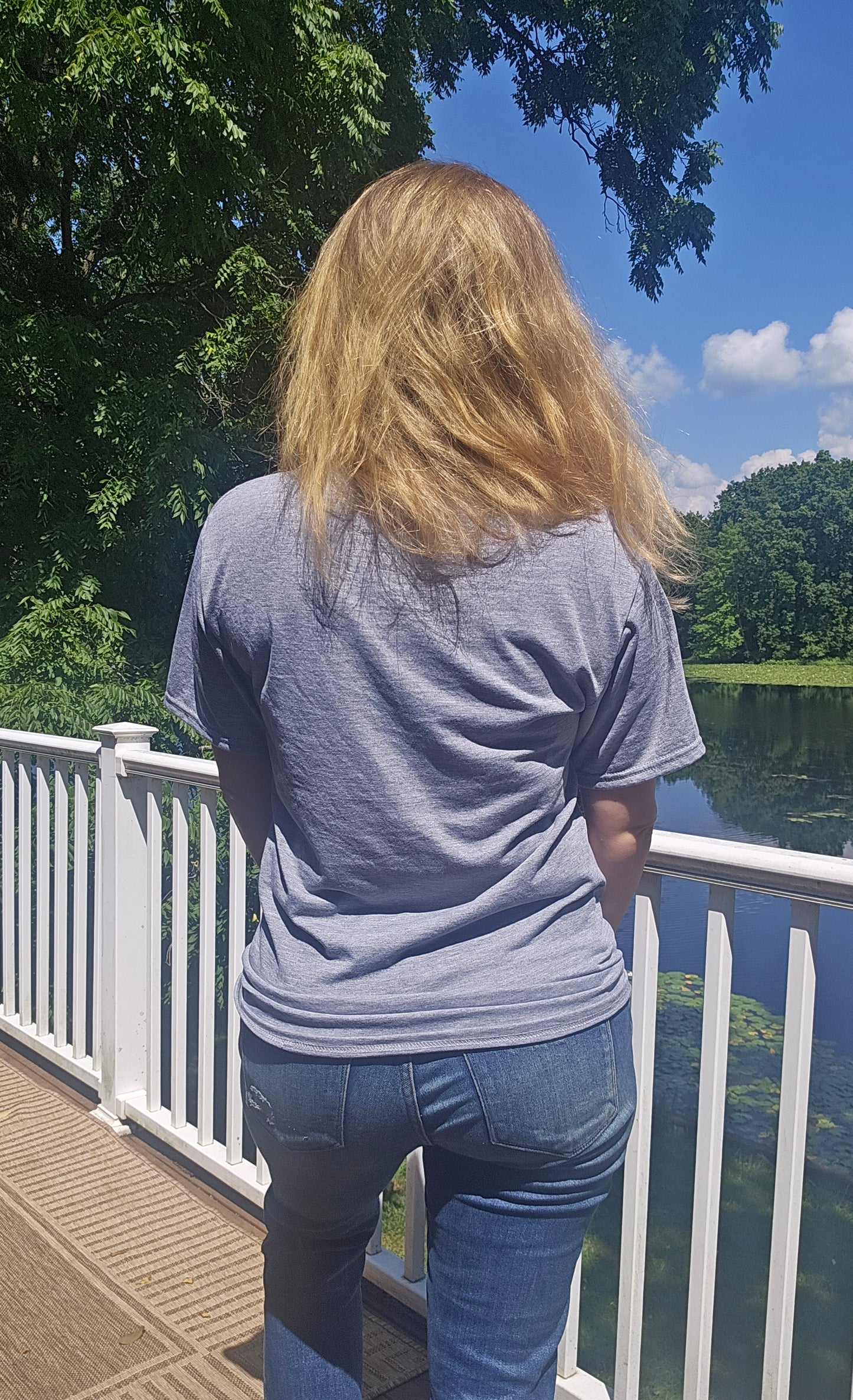 Heather Gray "Perfectly Imperfect" Graphic Tee