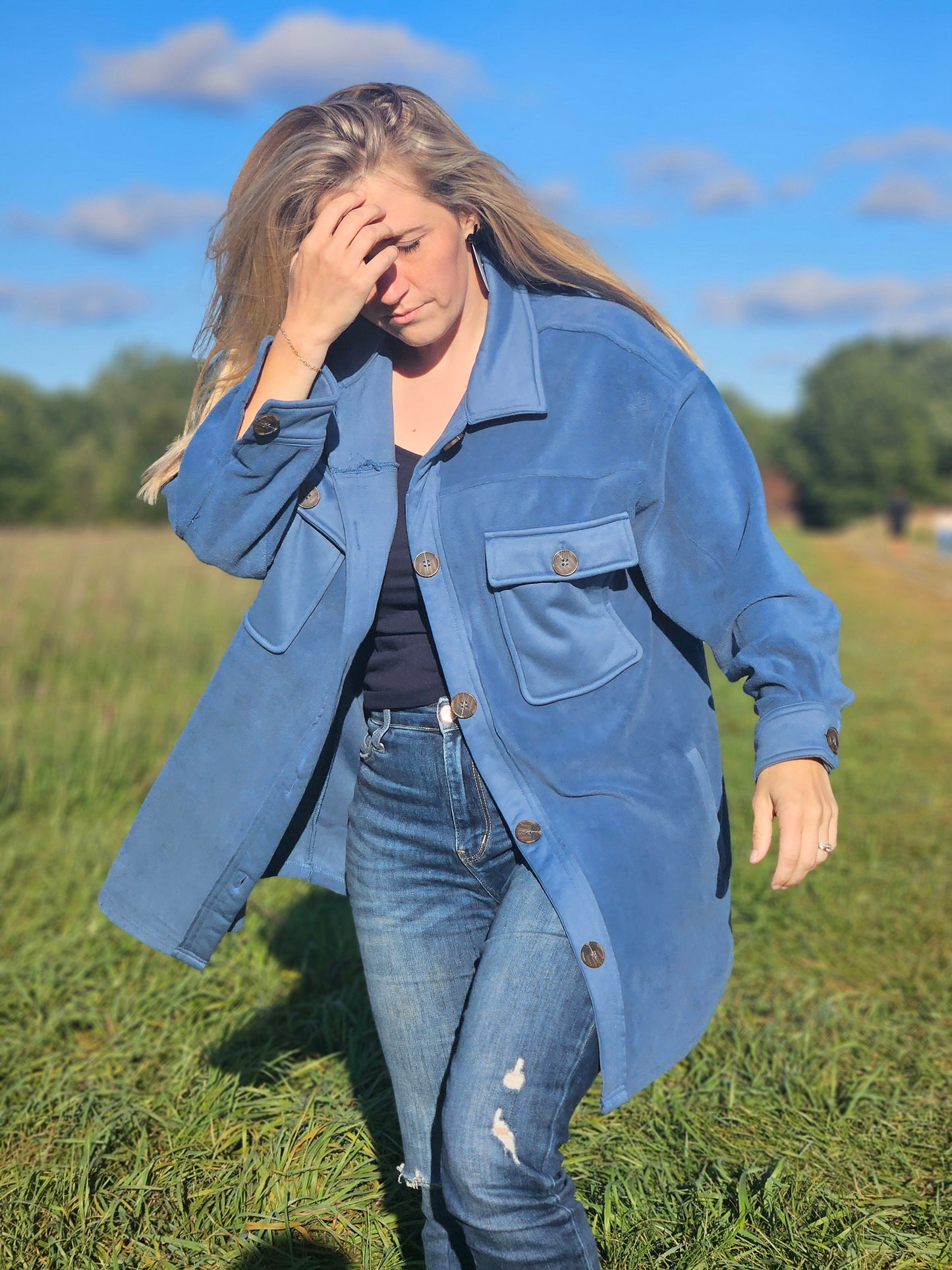Oversized Fleece Jacket