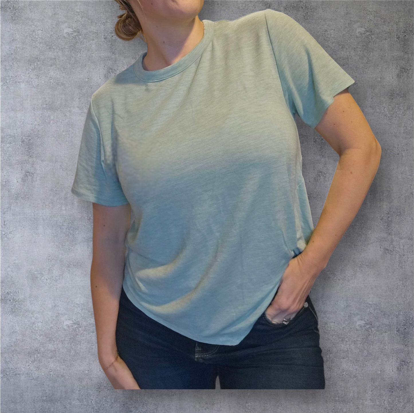 Casual Comfort T-Shirt – Light Blue