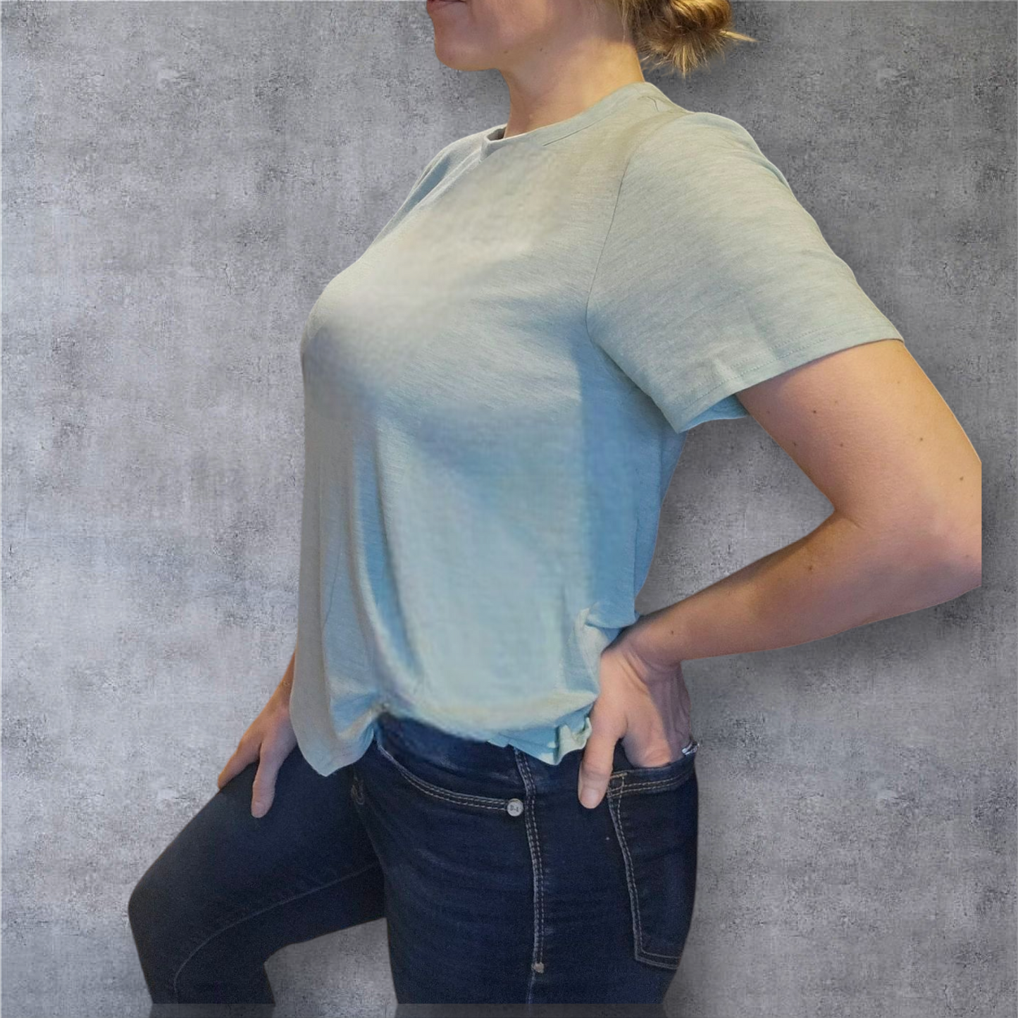Casual Comfort T-Shirt – Light Blue