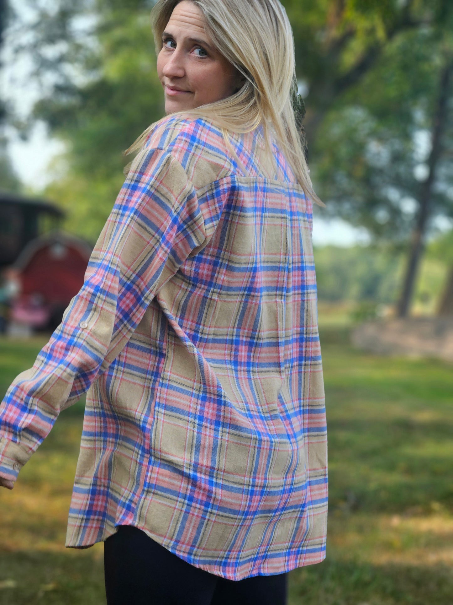 Oversized Plaid Shacket