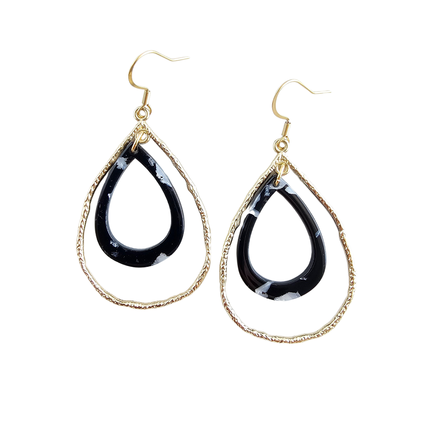 Savannah Earrings - Onyx Black // Fall, Jewelry, Gifts