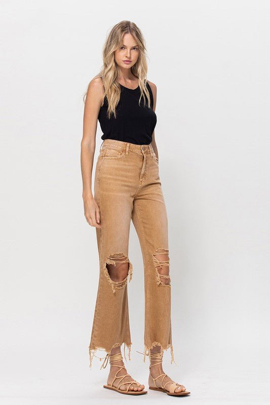 90's Vintage Crop Flare - Hey Molly Boutique