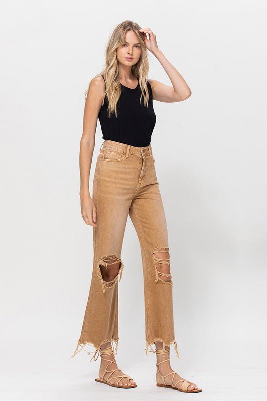 90's Vintage Crop Flare - Hey Molly Boutique