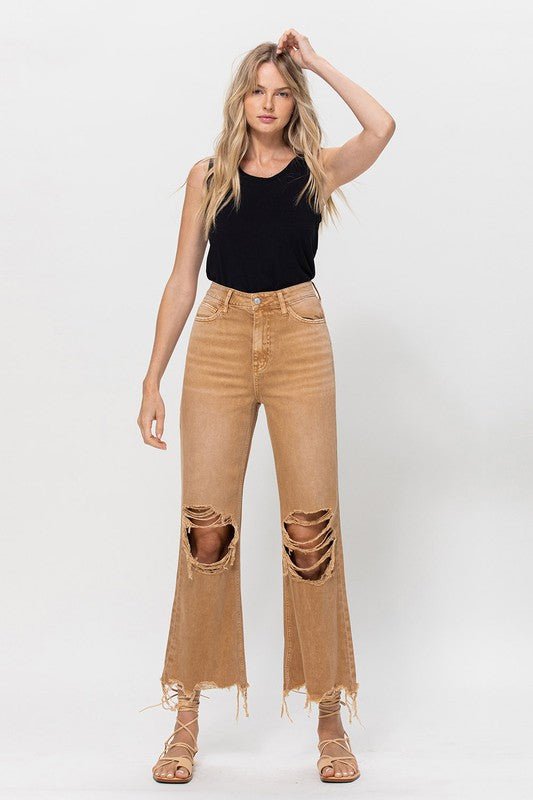 90's Vintage Crop Flare - Hey Molly Boutique