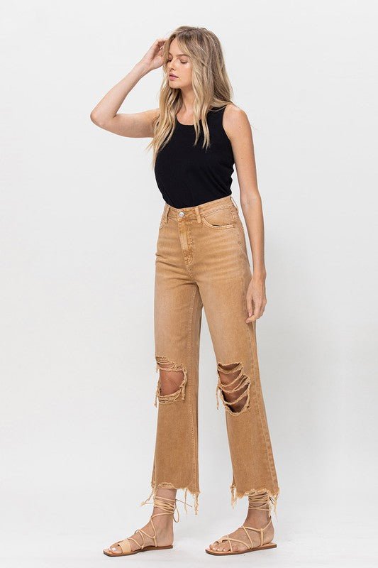 90's Vintage Crop Flare - Hey Molly Boutique