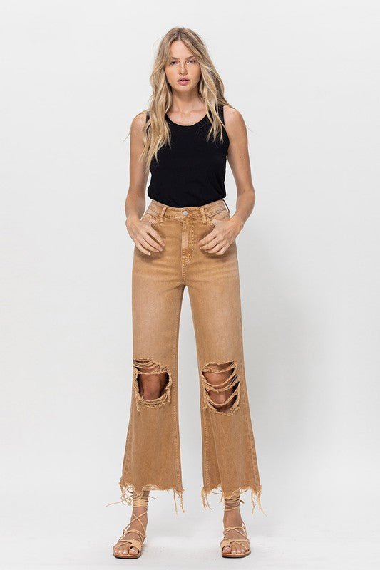 90's Vintage Crop Flare - Hey Molly Boutique