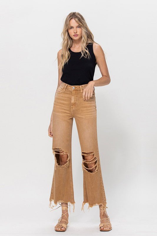 90's Vintage Crop Flare - Hey Molly Boutique