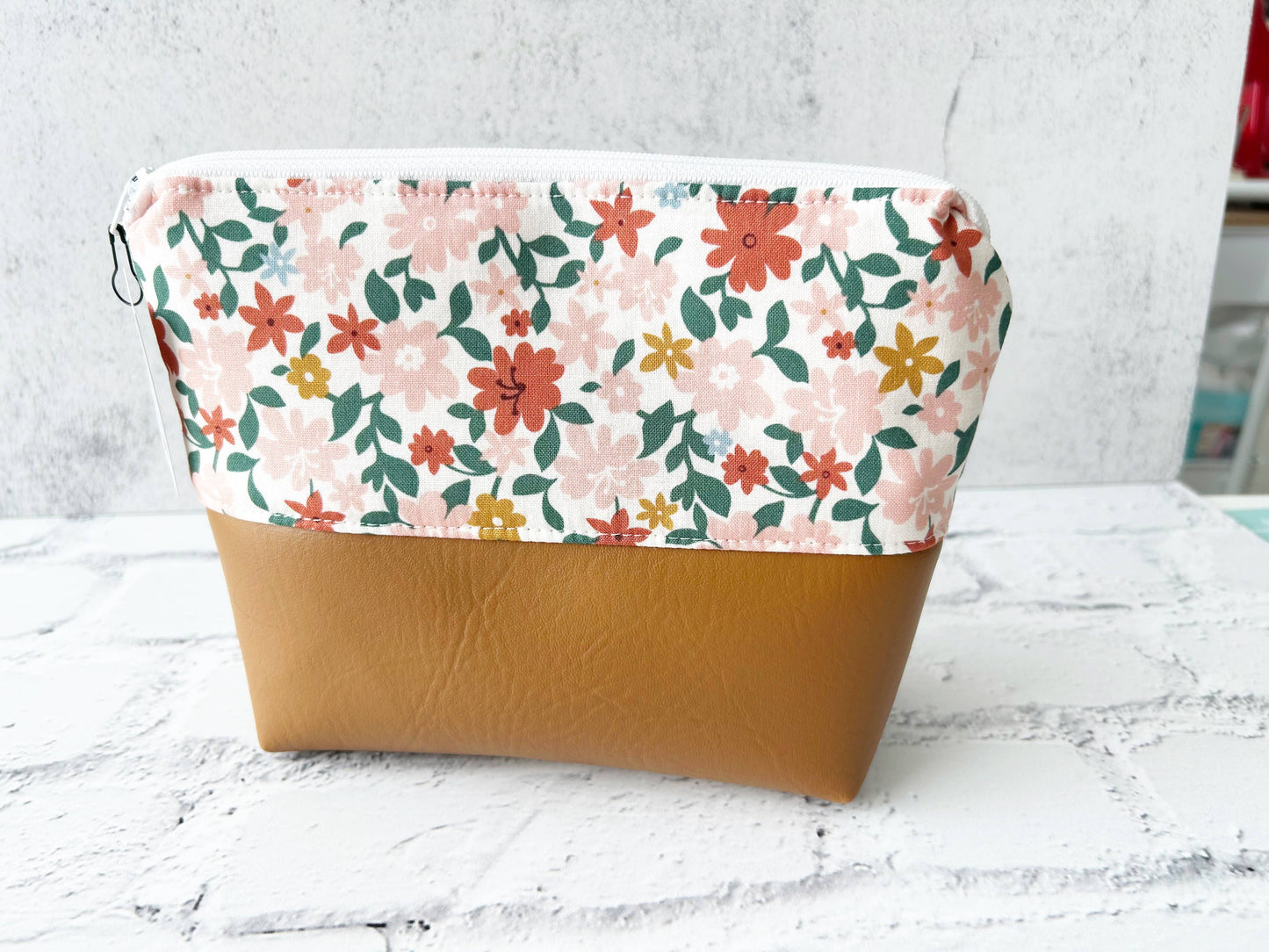 Make up bag, Zipper Pouch, Cosmetic Bag