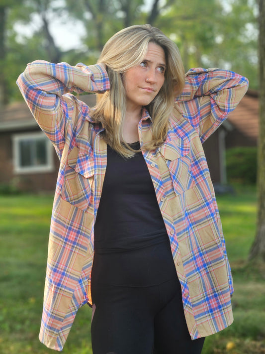 Oversized Plaid Shacket